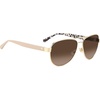 image:imagekate spade new york womens Ks Polina 2GS Aviator SunglassesGold Beige