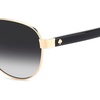 image:imagekate spade new york womens Ks Polina 2GS Aviator SunglassesGold Black