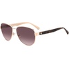 image:imagekate spade new york womens Ks Polina 2GS Aviator SunglassesRed Gold
