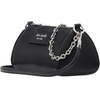 image:imagekate spade new york womens Label Smooth Leather PochetteBlack