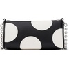 image:imagekate spade new york womens Label Smooth Leather PochetteBlack Multi