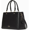 image:imagekate spade new york womens Leila Pebbled Leather Medium Triple Compartment SatchelBlack