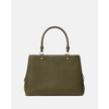 image:imagekate spade new york womens Leila Pebbled Leather Medium Triple Compartment SatchelSeaweed