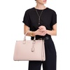 image:imagekate spade new york womens Serena Saffiano Leather Laptop BagRose Smoke