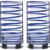 image:imageKate Spade New York Charlotte Street 2Piece Dof Glass Set 185 LB BlueHigh Ball Glasses