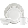 image:imageKate Spade New York Charlotte Street East Grey 4pc Place Setting White