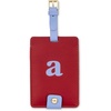 image:imageKate Spade New York Leatherette Luggage Tag with Secure Strap Colorful Suitcase Identifier for Travel Monogram Bag Tag ID TA