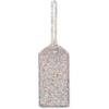 image:imageKate Spade New York Silicone Luggage Tag with Strap Multi GlitterNo Size