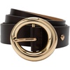 image:imageKate Spade Womens 125 Inch Round Molten Buckle Belt Stylish Accessory amp Adjustable FitHot Fudge