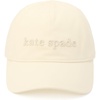 image:imageKate Spade Womens 3D Embroidered Baseball Cap Stylish Hat amp Fashion Accessory for WomenCream
