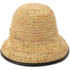image:imageKate Spade Womens Straw Cloche Hat With Piping Stylish Fashion Accessory Cap for Women