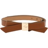 image:imagekate spade new york 1 Inch deco bow beltChestnut Honey