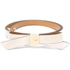 image:imagekate spade new york 1 Inch deco bow beltCream