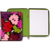 image:imagekate spade new york 1325 x 950 Faux Leather Notepad Zip Folio with Interior Pocket Zipper Close and Pen Loop Painterly Blooms