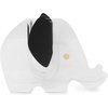 image:imagekate spade new york Acrylic Elephant Shaped Vase with Faux Leather Ears Decorative Mini Planter or Desk Pot Elephant