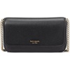 image:imagekate spade new york Ava Pebbled Leather Flap Chain Wallet Black