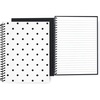 image:imagekate spade new york BlackWhite Mini Spiral Notebook 825 x 675 Journal Notebook with 112 Lined Pages Black Spade DotBlack Spade Dot