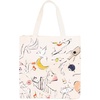 image:imagekate spade new york Canvas Tote Bag for Women Cute Tote Bag for Work or Teacher Canvas Beach Bag Book Tote with PocketNew York Dream