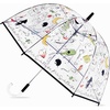 image:imagekate spade new york Clear Umbrella for Rain Large Bubble Umbrella for Adults with Floral DesignNew York Dream