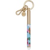 image:imagekate spade new york Colorful Metal Ink Pen Key Fob Black Ink Ballpoint Keychain Pen Safari Floral