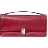 image:imagekate spade new york Deco Glazed Leather Soft Shoulder BagRed Jam