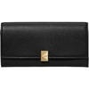 image:imagekate spade new york Deco Pebbled Leather Large Flap WalletBlack