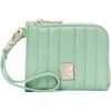 image:imagekate spade new york Deco Quilted Leather Coin Card case WristletQuilted Pistachio Ice