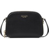 image:imagekate spade new york Devin Saffiano Leather Double Zip Dome CrossbodyBlack