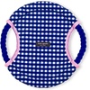 image:imagekate spade new york Dog Toy Rope Frisbee for Fetch Gingham Tug Toy Cute Dog Toy with Soft Durable Fabric Pet Toy for Small Medium Large Breeds Frisbee