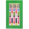image:imagekate spade new york Fine Point Pen Set of 5 Plastic Colorful Pens Fine Tip Colored Ink Pens for Precise Writing and Journaling Sunny Day Stripe