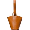image:imagekate spade new york Halo Fine Grain Leather Mini BucketBaked Amber
