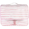 image:imagekate spade new york Hanging Toiletry Bag Goddess Stripe  85 x 1275 x 6 Travel Organizer with Gold Hook 2 Large Bottle Compartments Mesh amp Clear Pockets Nylon amp Mesh