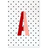 image:imagekate spade new york Initial Notepad Paper Pad with 100 Blank Sheets 7 x 475 Small Writing Pad for Desktop Notes M PinkA Pink