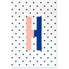 image:imagekate spade new york Initial Notepad Paper Pad with 100 Blank Sheets 7 x 475 Small Writing Pad for Desktop Notes M PinkH Blue
