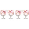 image:imagekate spade new york Its Raining Confetti Coupe Glasses Set Of 4Short Wine Glasses