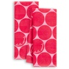 image:imagekate spade new york Joy Dot Kitchen Towels 2Pack Set Absorbent 100 Cotton Velour Navy BlueCream 17x28RedRose Pink