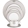 image:imagekate spade new york June Lane 9 Accent Plate 1 Count TaupeGrey5Piece Placesetting