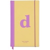 image:imagekate spade new york Just Mine Notebook Journal Monogram Cloth Hardcover Journal 825 x 525 Diary Includes 168 Lined Pages SD