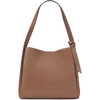 image:imagekate spade new york Knott Pebbled Leather Shoulder Bag BlackWarm Acorn