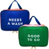 image:imagekate spade new york Laundry Bag to Organize Suitcase Two Sided Packing Cube for Clean and Dirty Clothes Good to Go