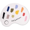 image:imagekate spade new york Leatherette Mouse Pad 9 x 8 Mouse Mat with NonSlip Back Cute Mouse Pad for Office Desk Painterly Strokes