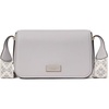 image:imagekate spade new york Liv Crossbody BagNimbus Grey With Webbed Strap