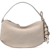 Milk Glass Suede With Floral Strap