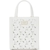Leather Eyelet True White