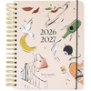 image:imagekate spade new york Mega Planner 10 x 85 Spiral Bound Agenda with Monthly amp Weekly Layouts Goal Tracker Vacation Planner Stickers Tabs Elastic Closure amp Pocket August 2026December 2027 New York Dream