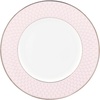 image:imagekate spade new york Mercer Drive Accent Plate Porcelain Pink and WhiteAccent Plate