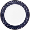 image:imagekate spade new york Mercer Drive Accent Plate Porcelain Pink and WhiteButter Plate