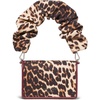 image:imagekate spade new york Natasha Crinkle Patent Leather Card Case CrossbodyLeopard Multi With Scrunch Strap