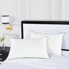 image:imagekate spade new york Noel SoftMedium 20 x 28 Adjustable Down Alternative Pillow 300 Thread Count Cotton Cover Best for Back or Stomach Sleepers Queen WhiteSoftMedium