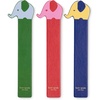 image:imagekate spade new york Novelty Bookmark Set of 3 Cute Leatherette Book Markers Elephants